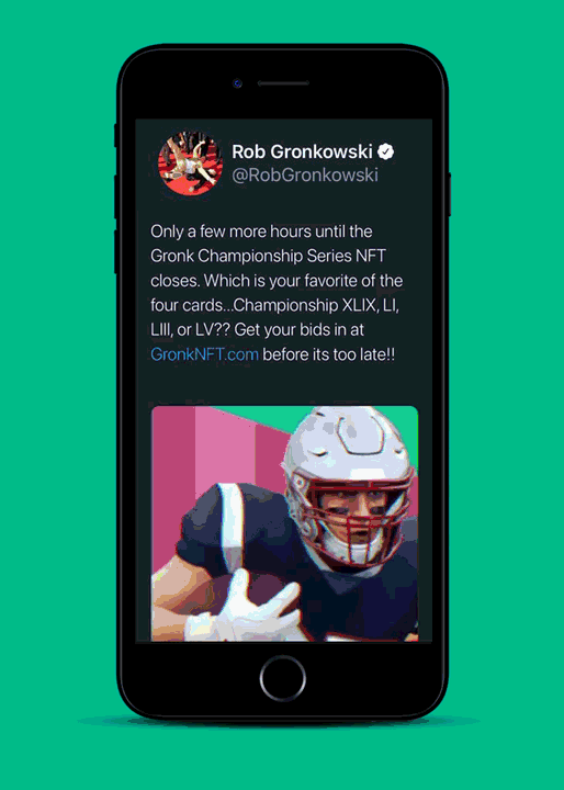Rob Gronkowski - NFT Collection Cards