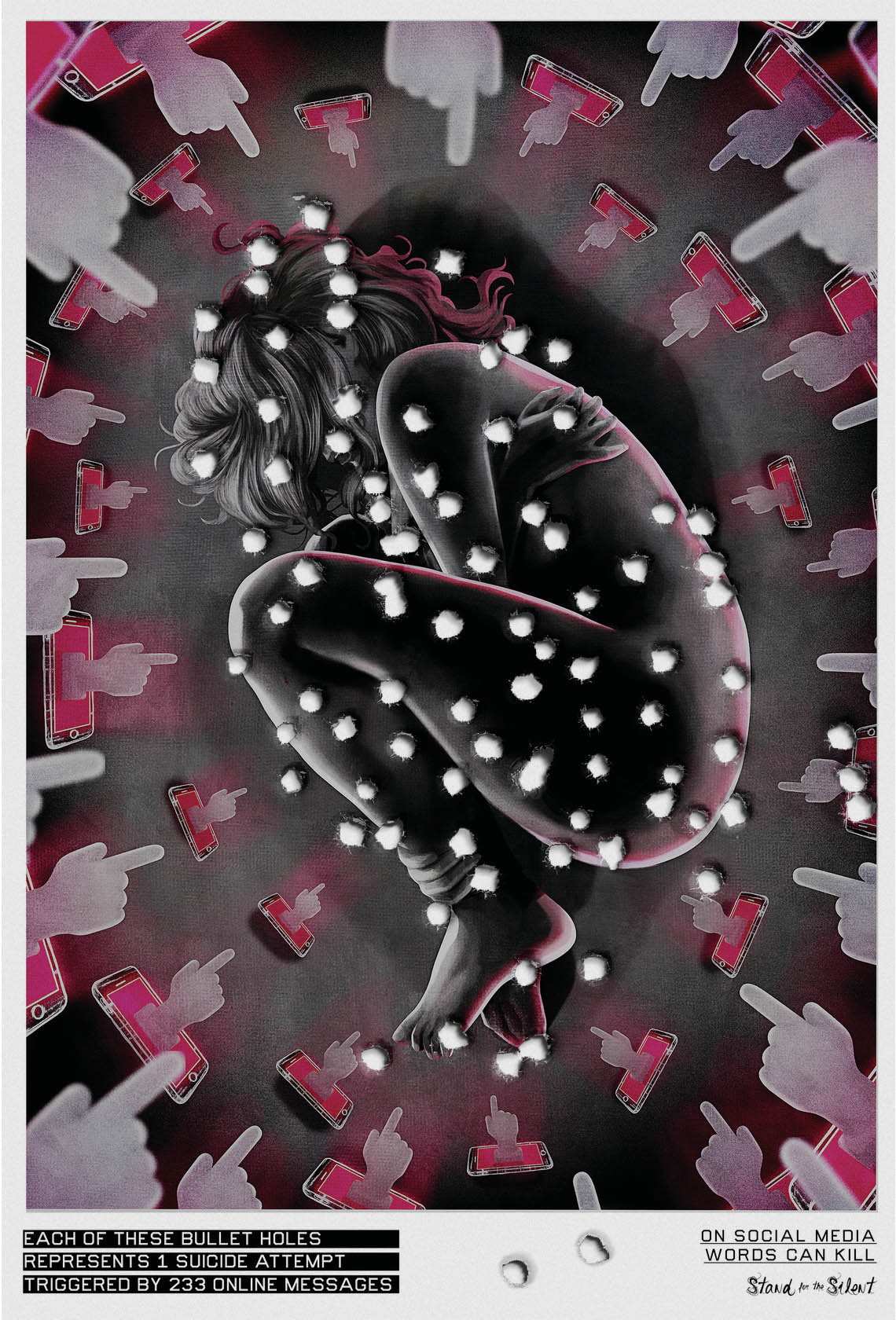 Social Bullets - On Social Media Words Can Kill