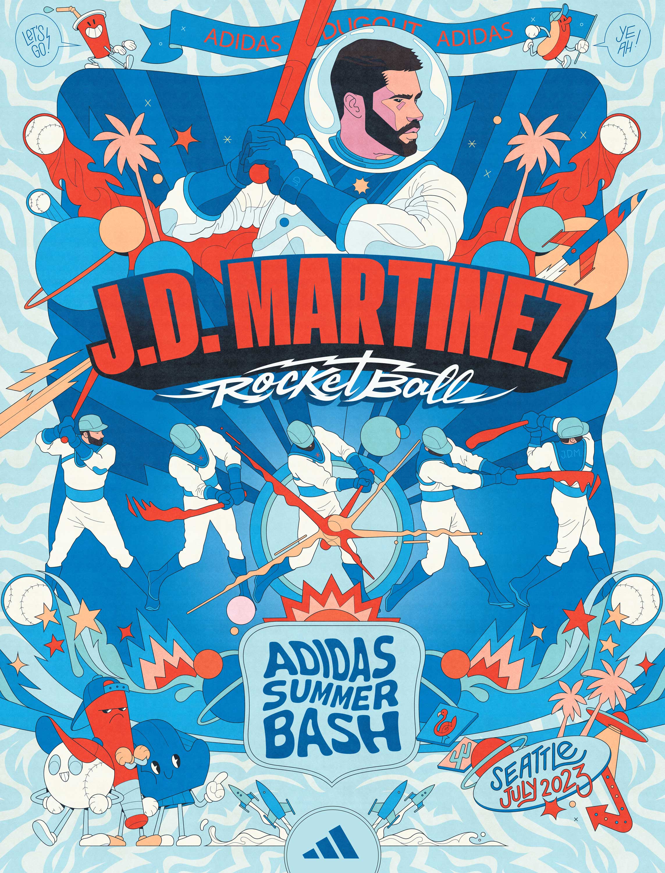 Adidas - Dugout - Unofficial Sponsor of the 2023 MLB All-Star Game