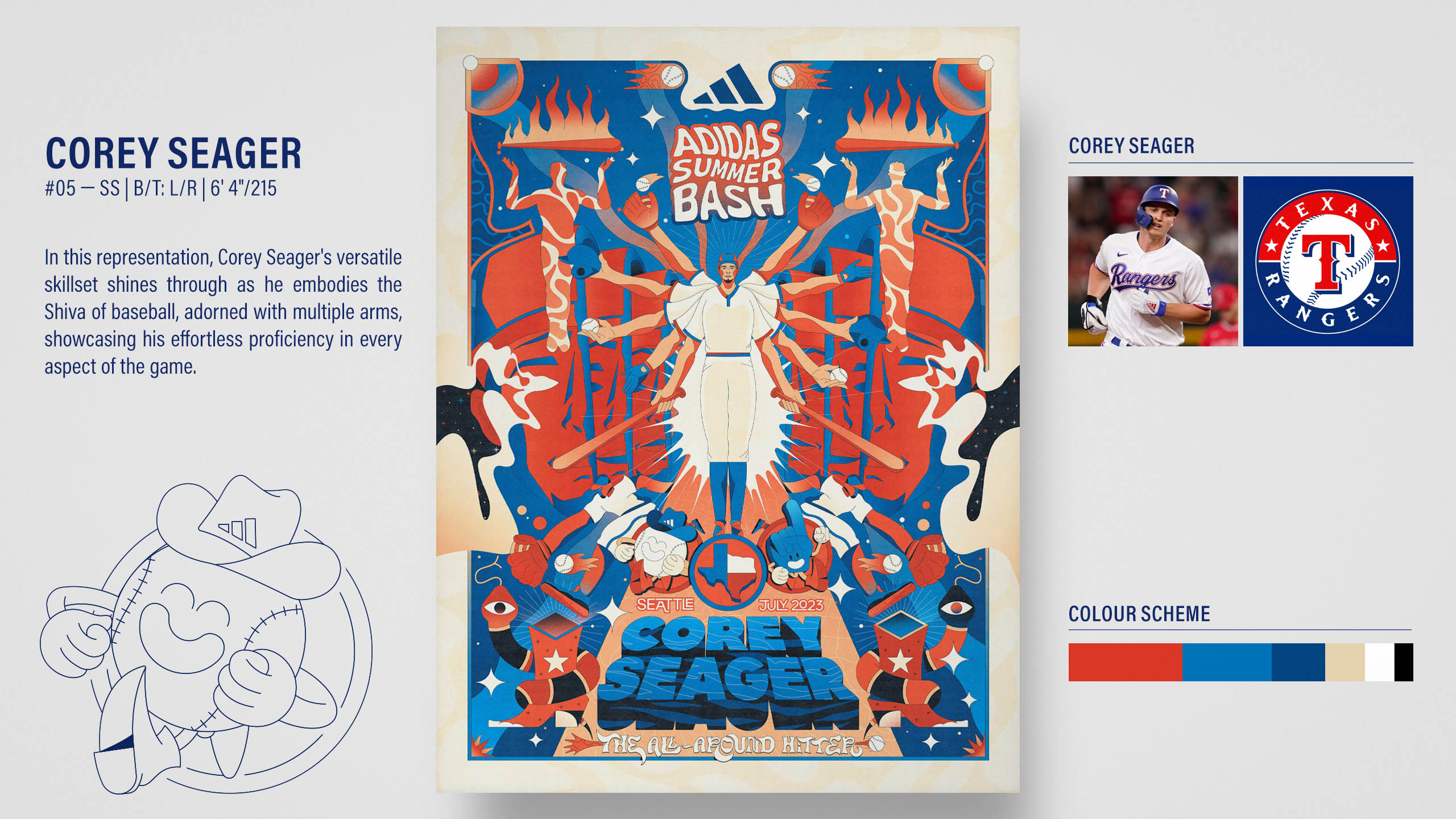 Adidas - Dugout - Unofficial Sponsor of the 2023 MLB All-Star Game