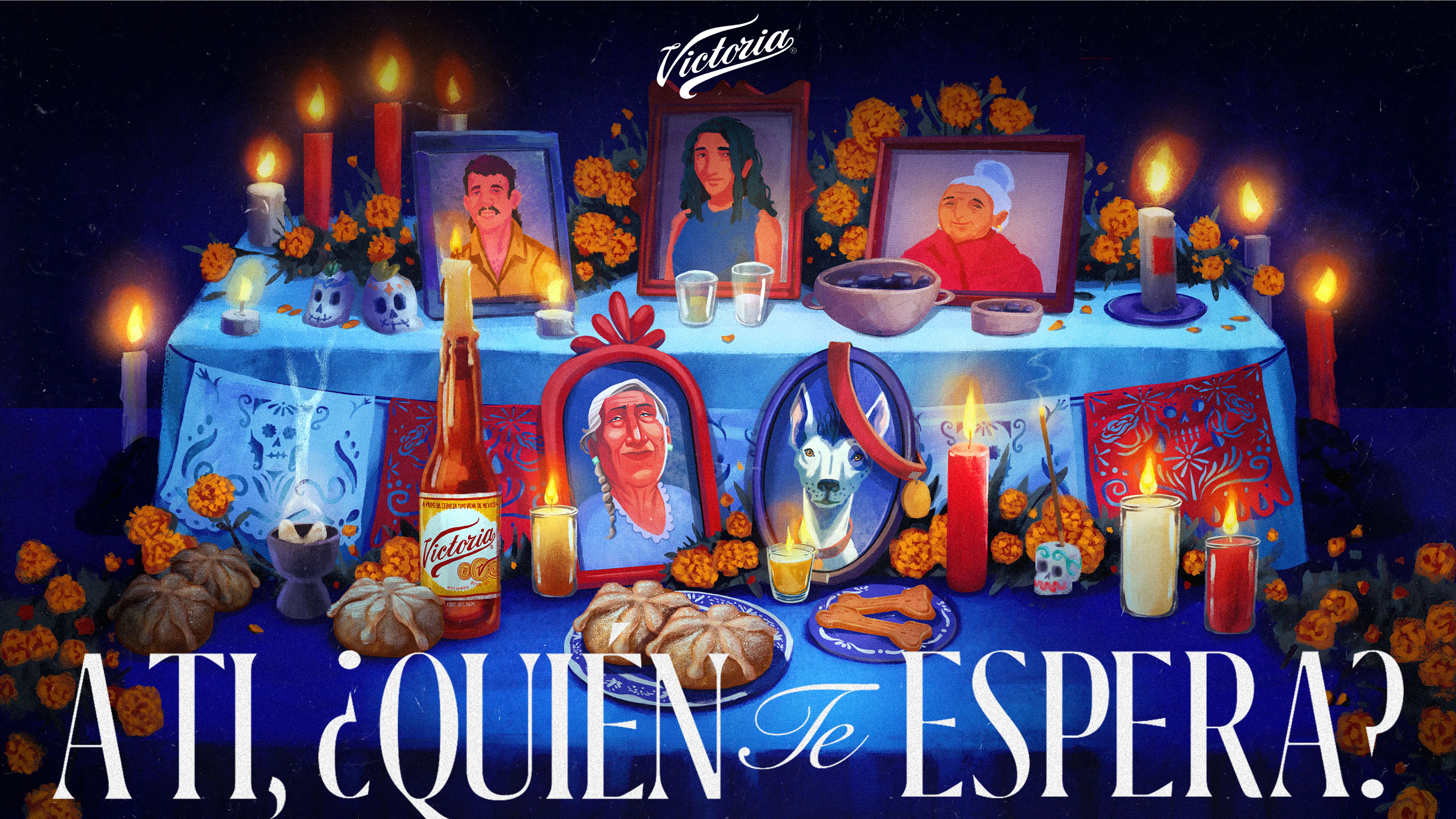 Cerveza Victoria Mexico - A ti, ¿quién te espera?